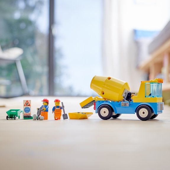 Le camion Bétonnière LEGO City 60325