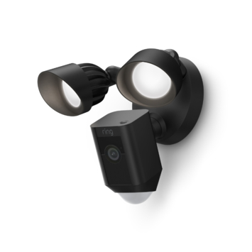 Ring Floodlight Camera Wired Plus Zwart