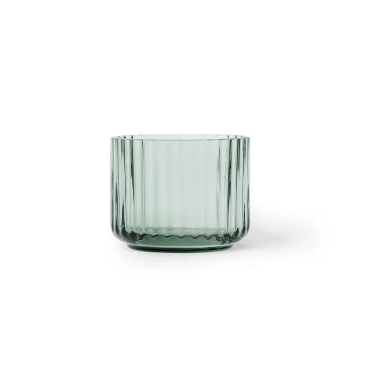Lyngby Porcelæn - Teelichthalter Ø 6,7 cm, copenhagen green