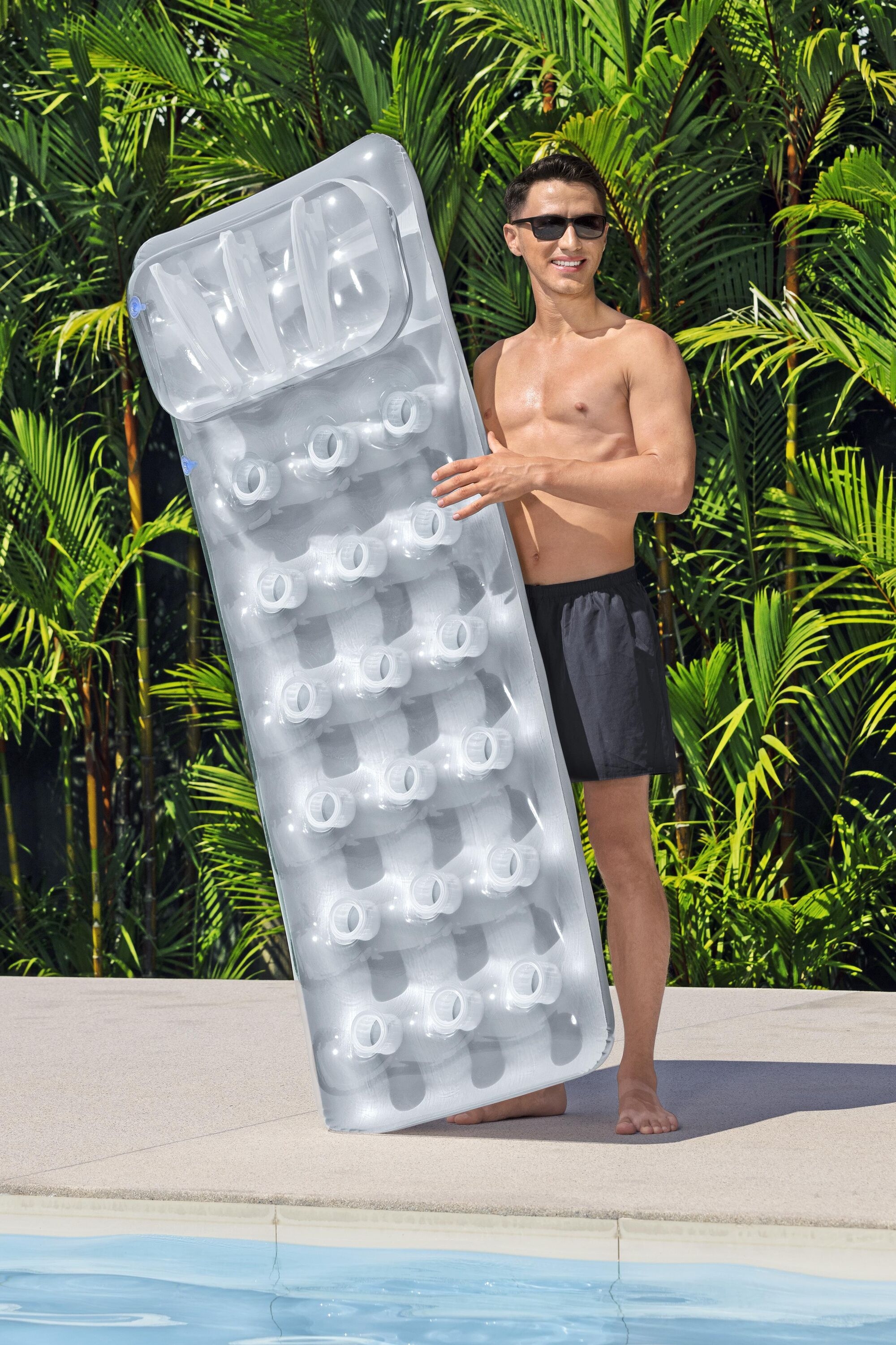Luftmatratze Silver Deluxe 188 x 71 cm