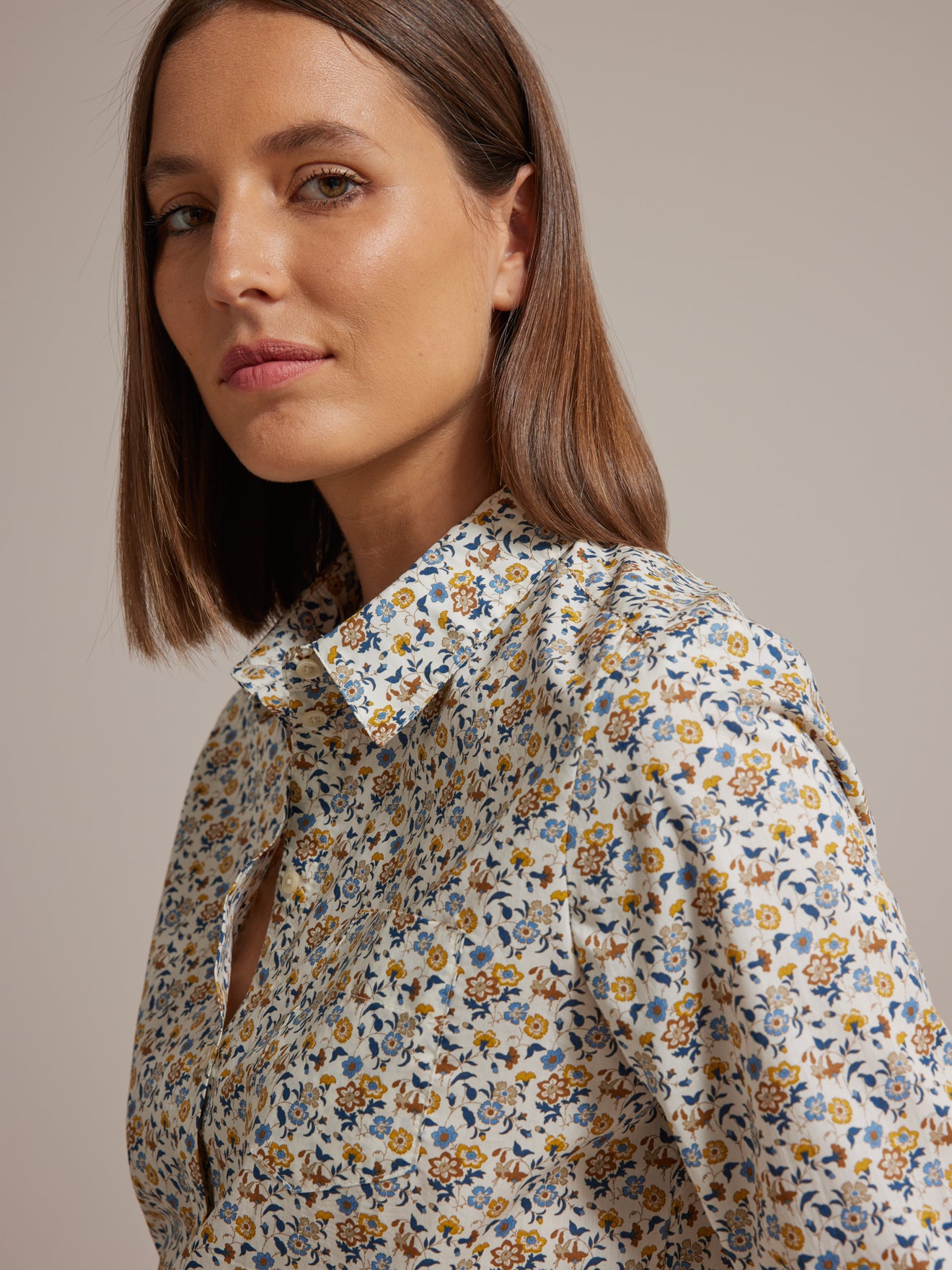 Chemise femme tissu Liberty - Limited Collection