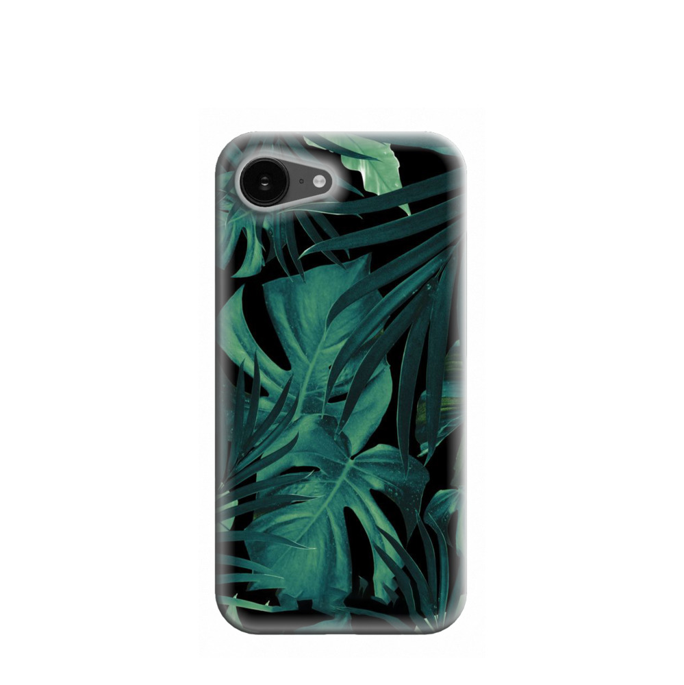 iPhone 16e Kunststoff Hülle Dschungel 2 - Grün