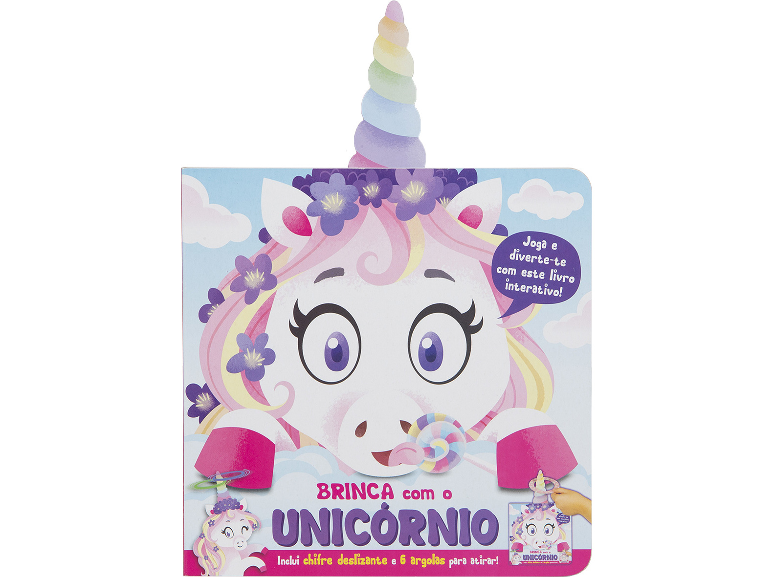 LIVRO BRINCA COM O UNICÓRNIO