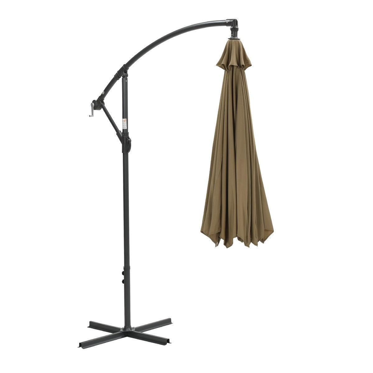 Garden Impressions Athene Zweefparasol Ã300 cm taupe