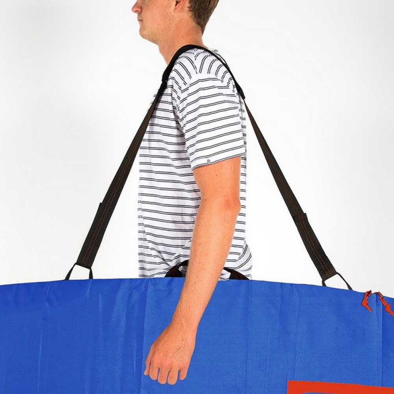 HOUSSE FCS SURF CLASSIC FUNBOARD BLEU/BLANC