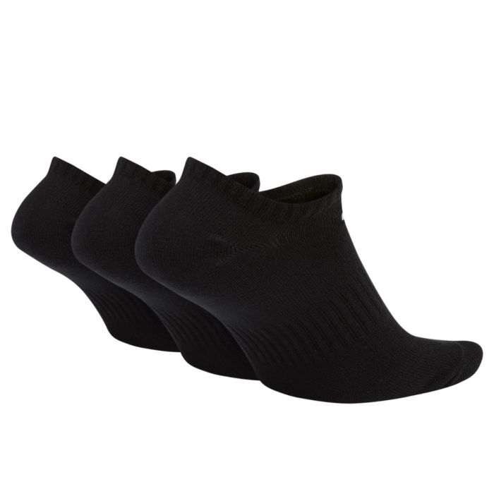 Nike Unisex Everyday Lighweight No-Show Socks 3-Pack Sort