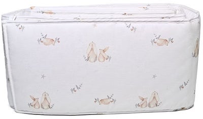 Mini Dreams Bunny Sengekant 30x360, Hvit