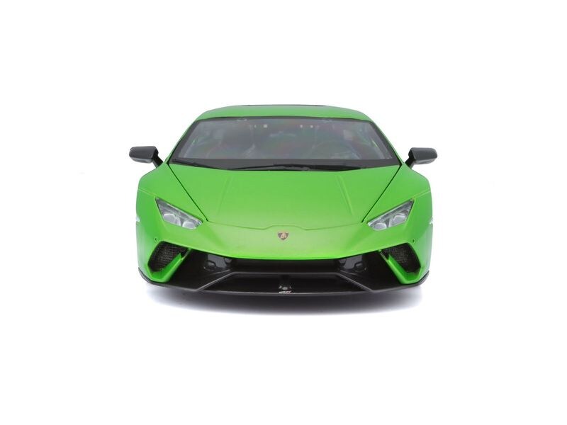 Maisto Sportwagen Lamborghini Huracan Perf 1:18, Grün Sammlermodell im Massstab 1:18