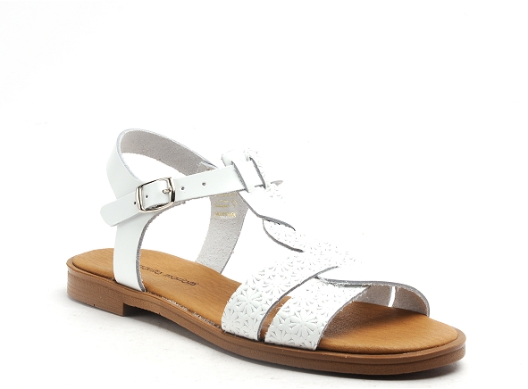 Margarita mariotti nu pieds plats femme 11756 blanc