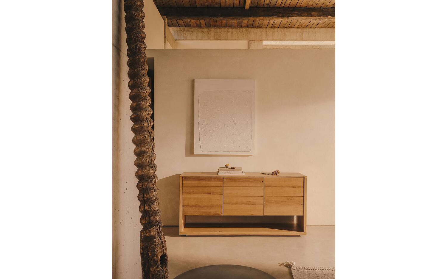 Kave Home Alguema Dressoir B 151 - Eiken