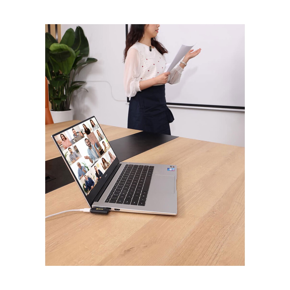 BOYA BY-WM3T2-U1 USB-C trådløs mikrofon