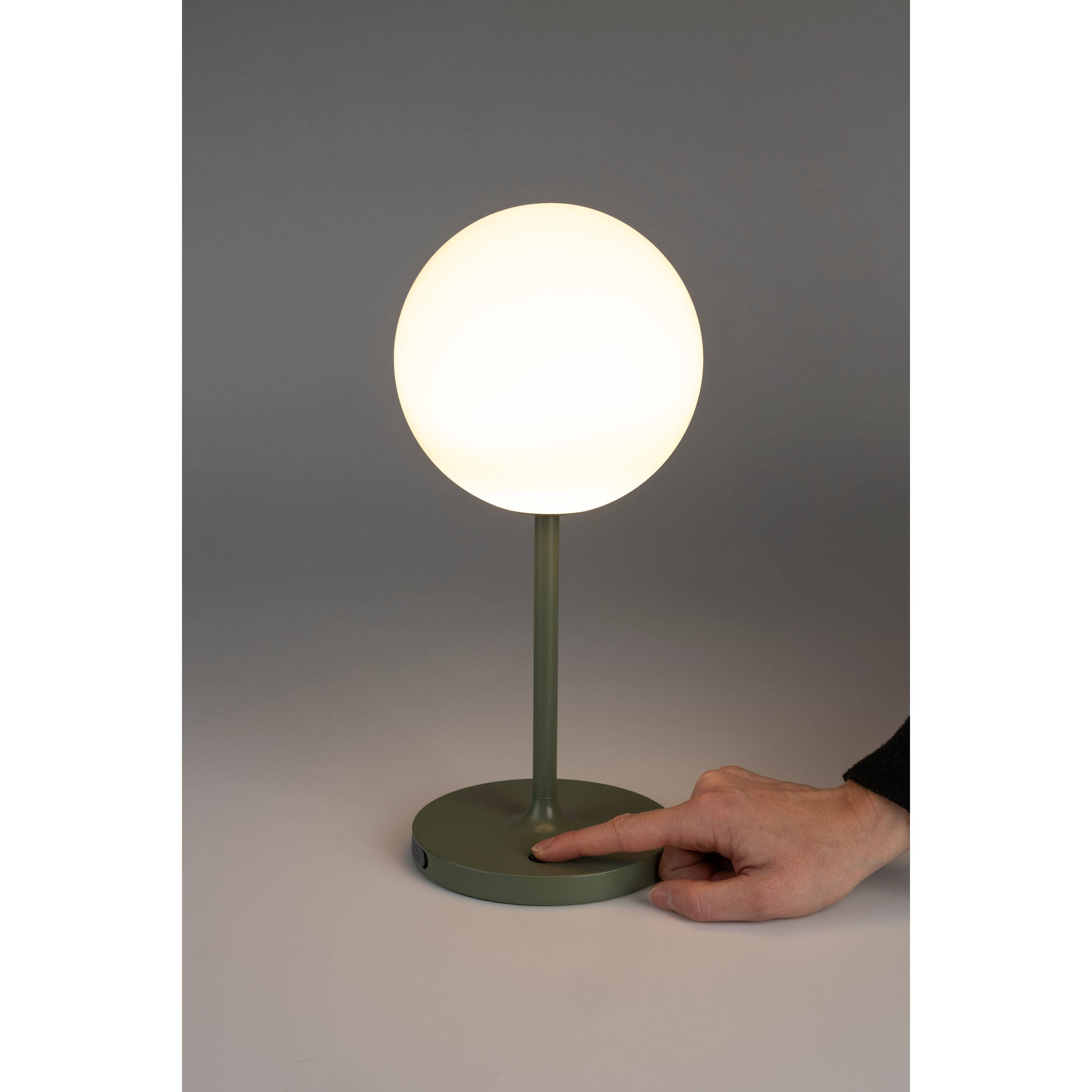 W Hub Oplaadbare tafellamp Groen