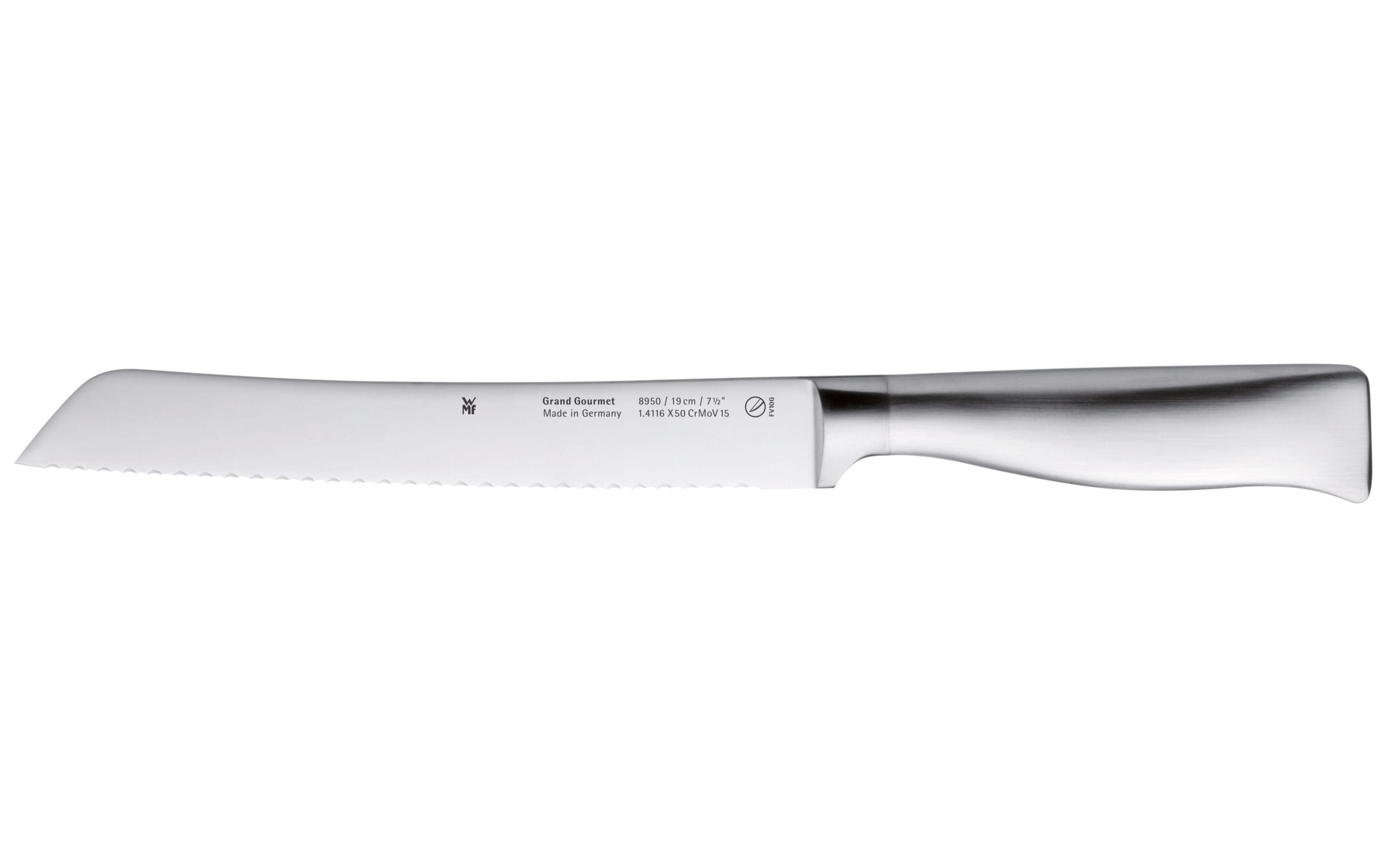 Brotmesser Grand Gourmet 32 cm, SilberBrot- und Bratenmesser