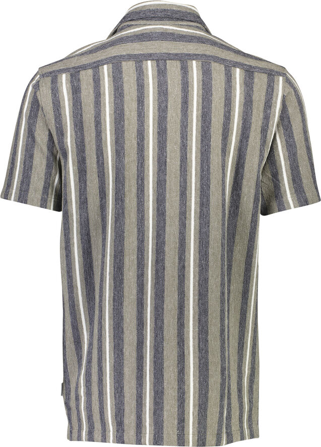 Lindbergh Knitted resort collar S/S Grøn