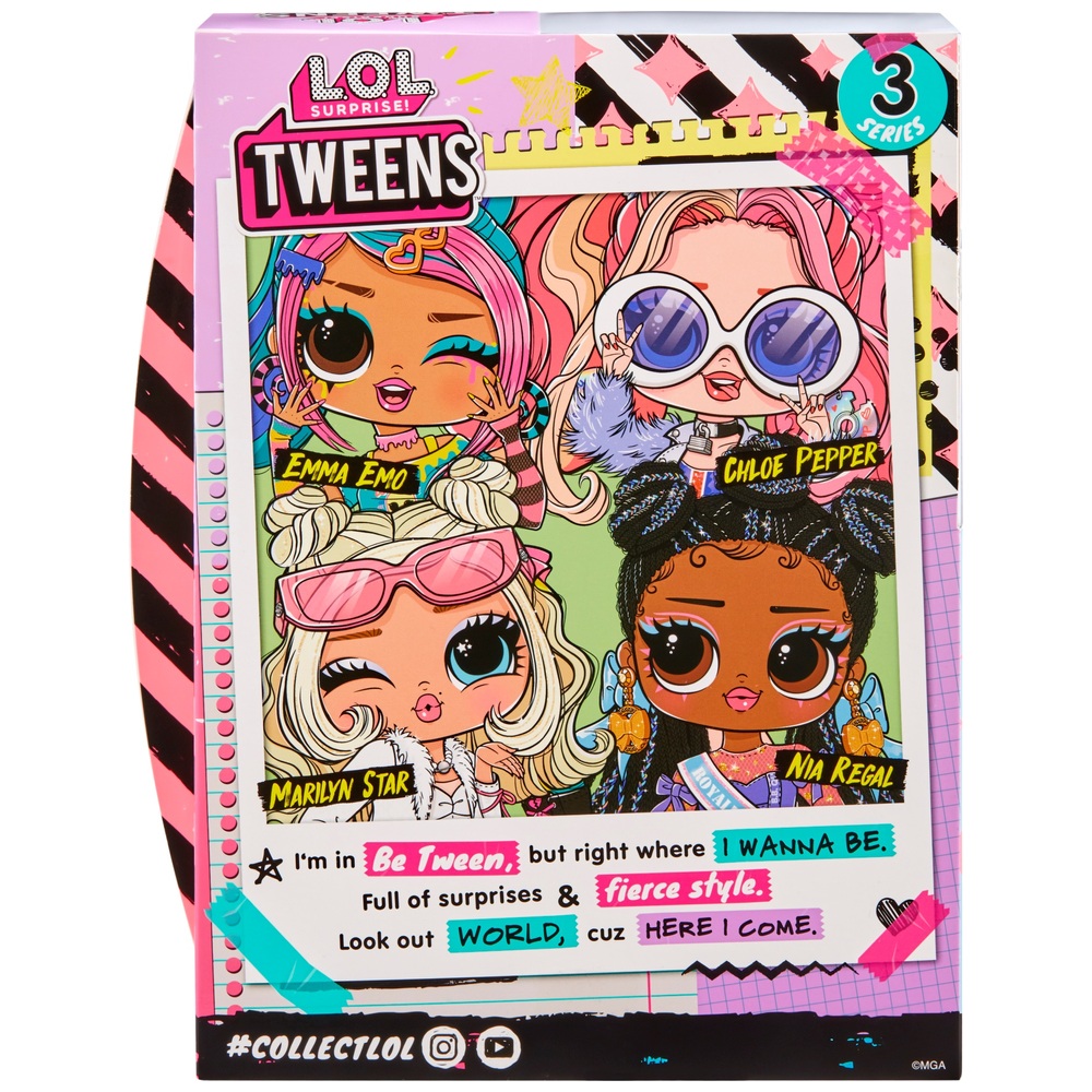LOL Surprise! Tween Serie 3 Modepuppe Marilyn Star mit 15 Überraschungen