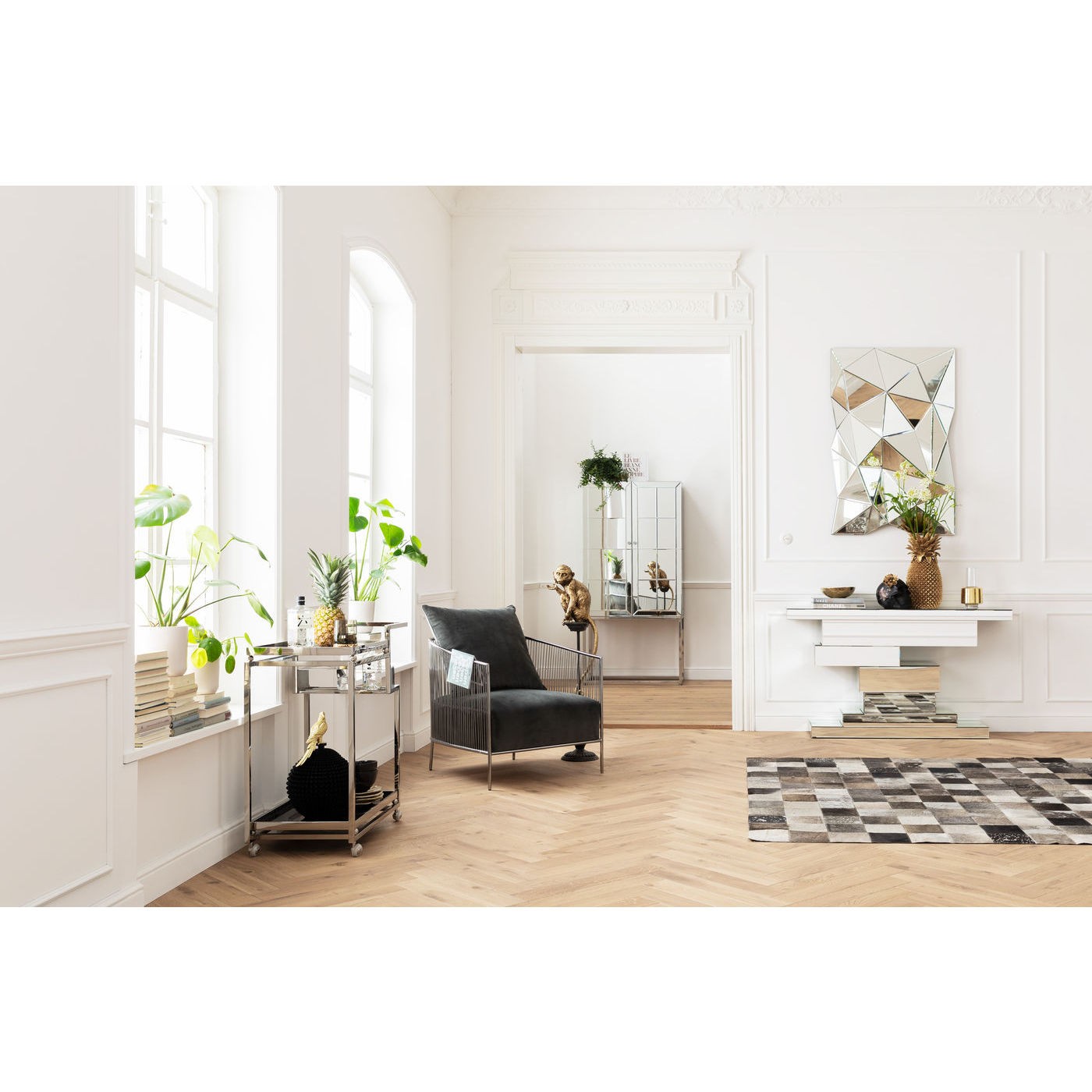 Opberger parrot Kare Design