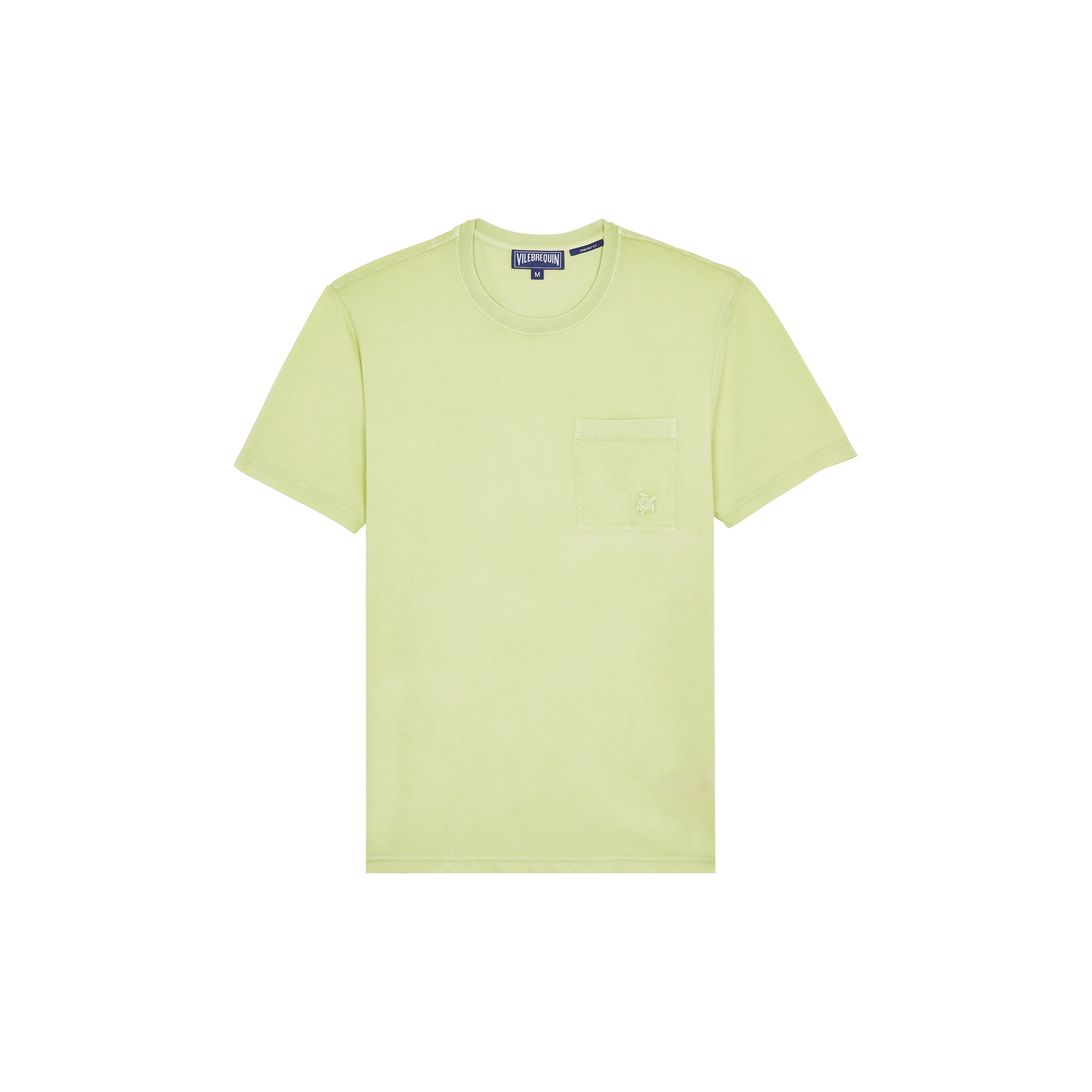 T-shirt en coton organique et couleur naturelle homme