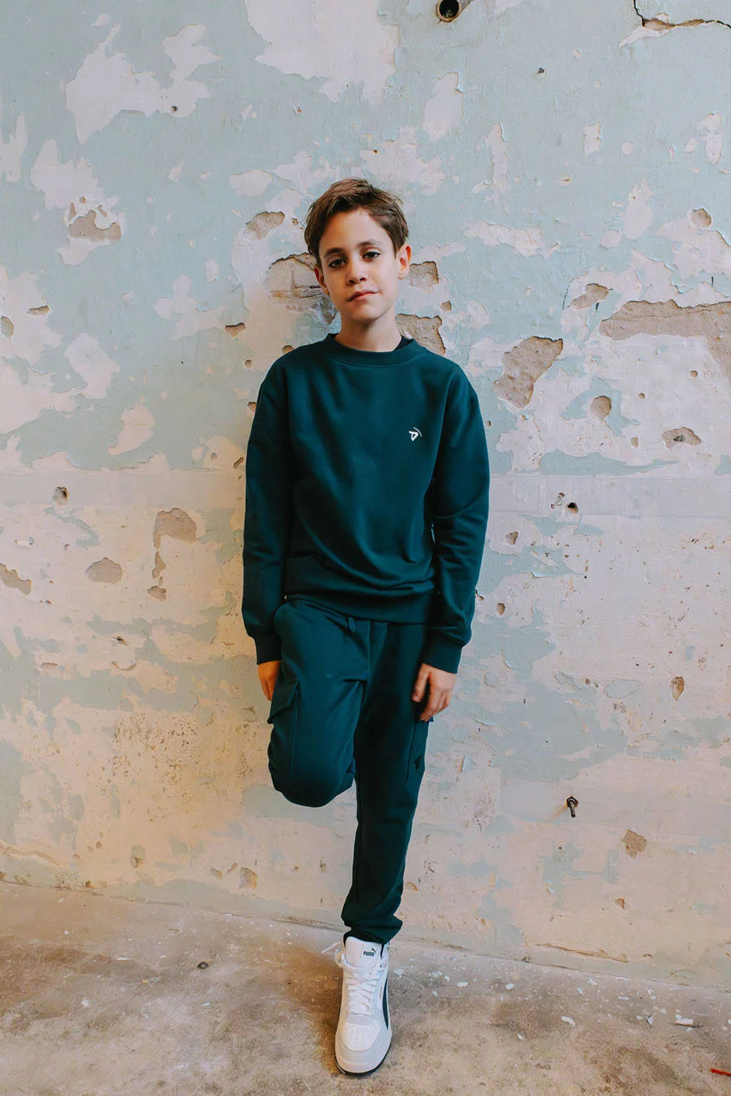 TYGO & vito NextGen sweater donkergroen