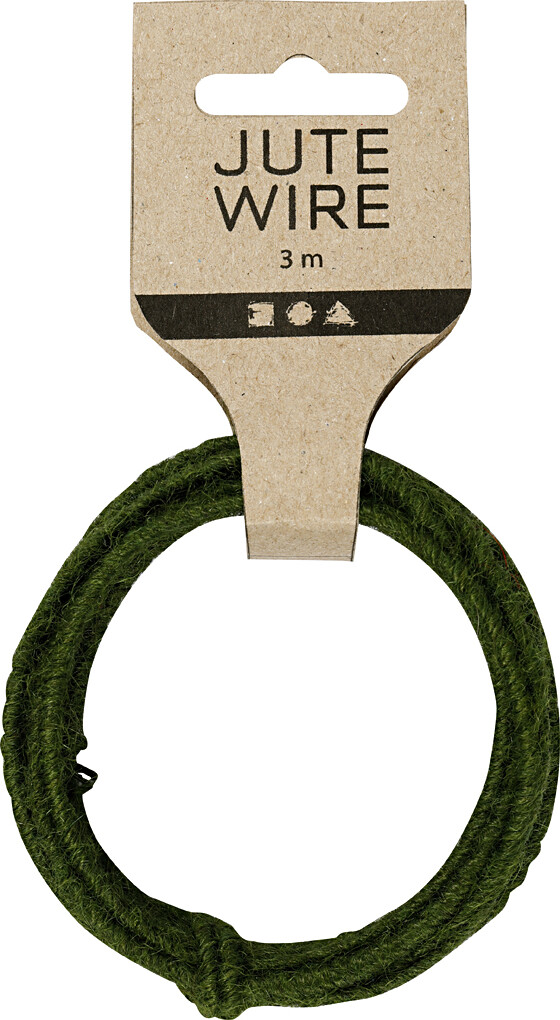 Jutesnor - Tykkelse 2-4 MM - Grøn - 3 M