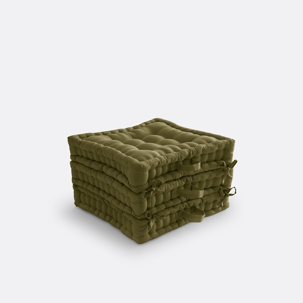 LA REDOUTE INTERIEURS<br>Colchão de chão modular feito de algodão reciclado, Scenario