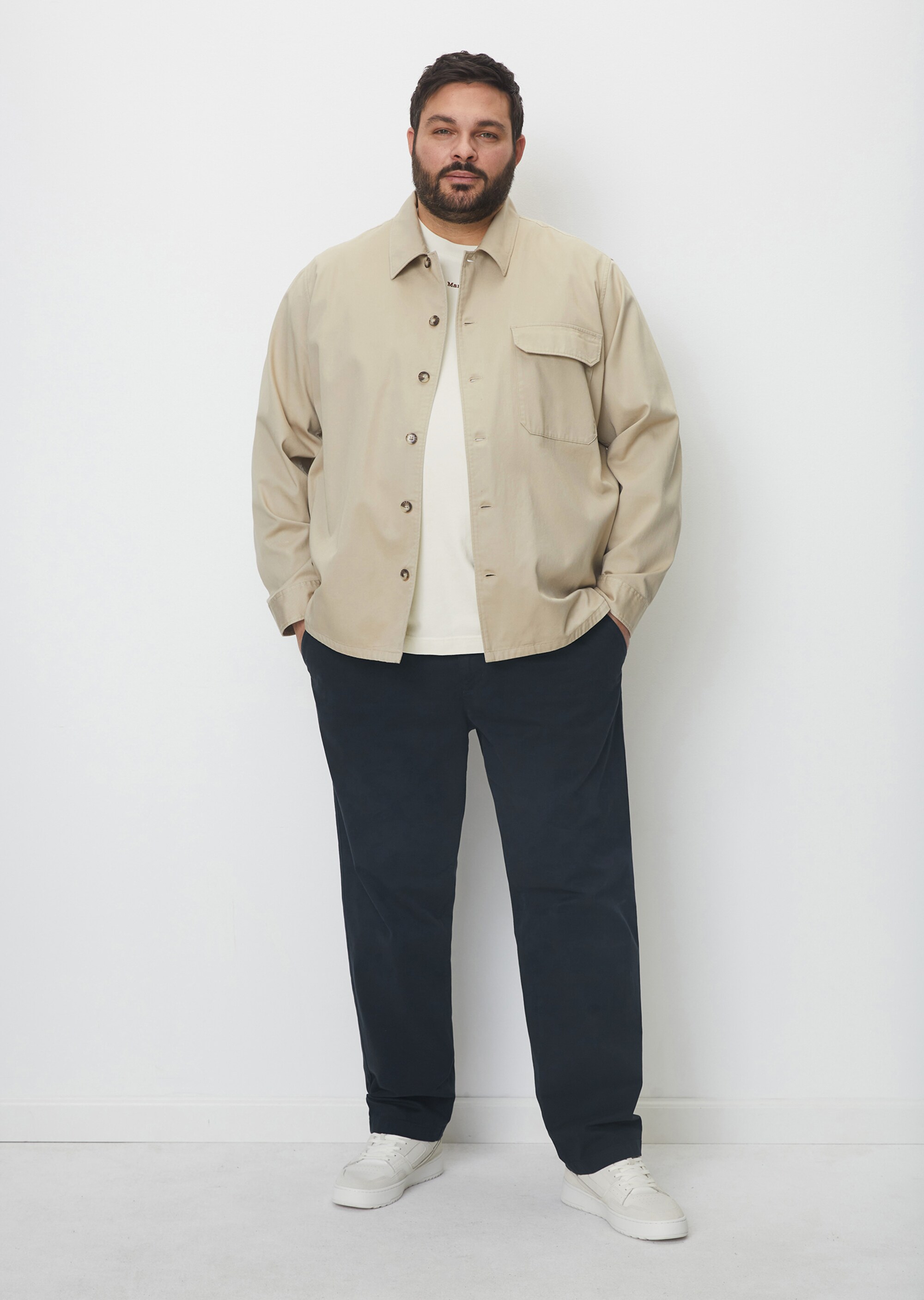 Overshirt aus Bio-Baumwolle und Lyocell