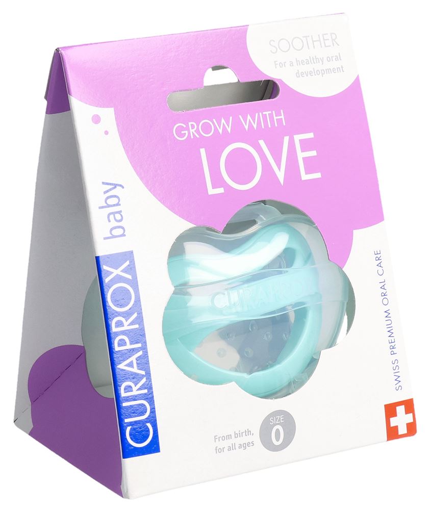 CURAPROX Baby Schnuller Gr0 türkis 1 Stk