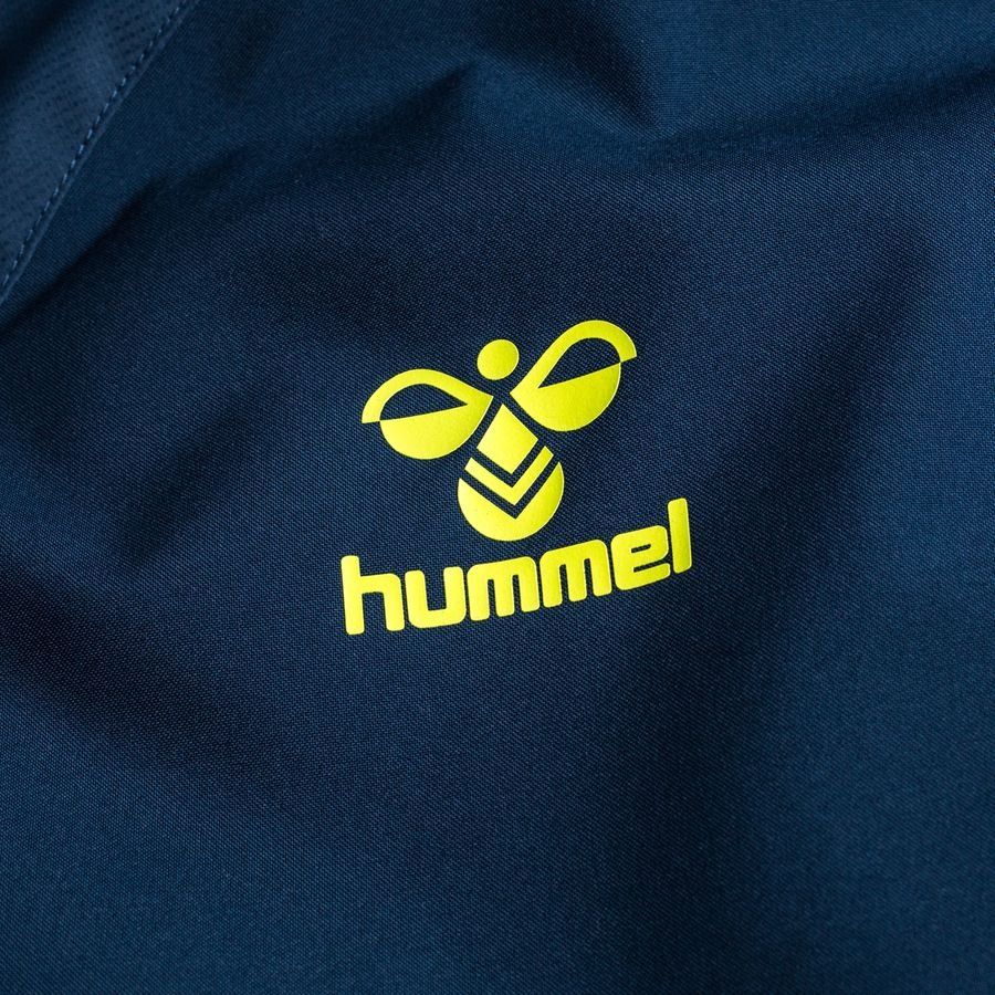 Hummel Lead Entraîneur Veste - Bleu Marine/Vert