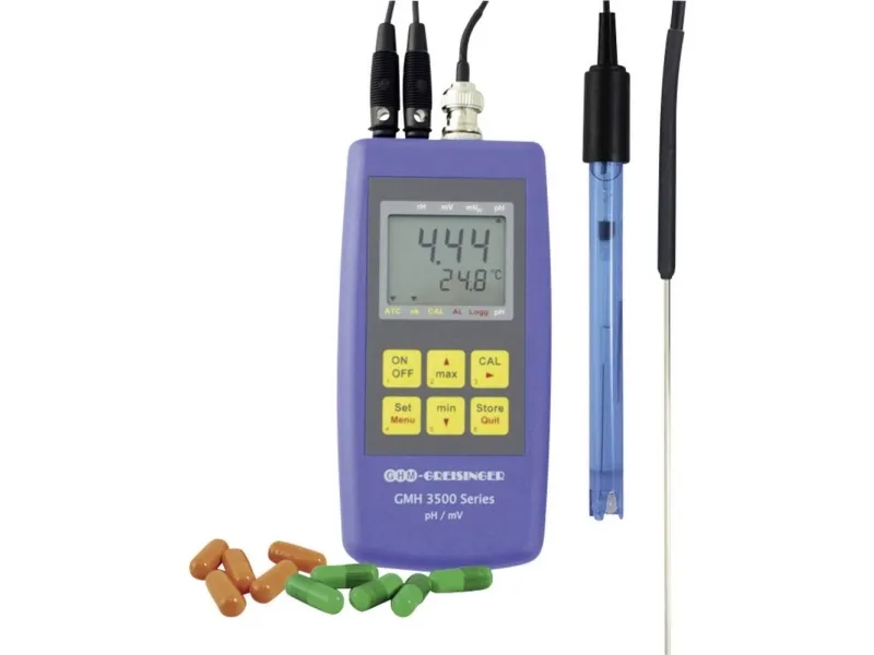 Greisinger GMH 3511 Set Kombi-måleapparat pH-værdi , Redox (ORP), Temperatur