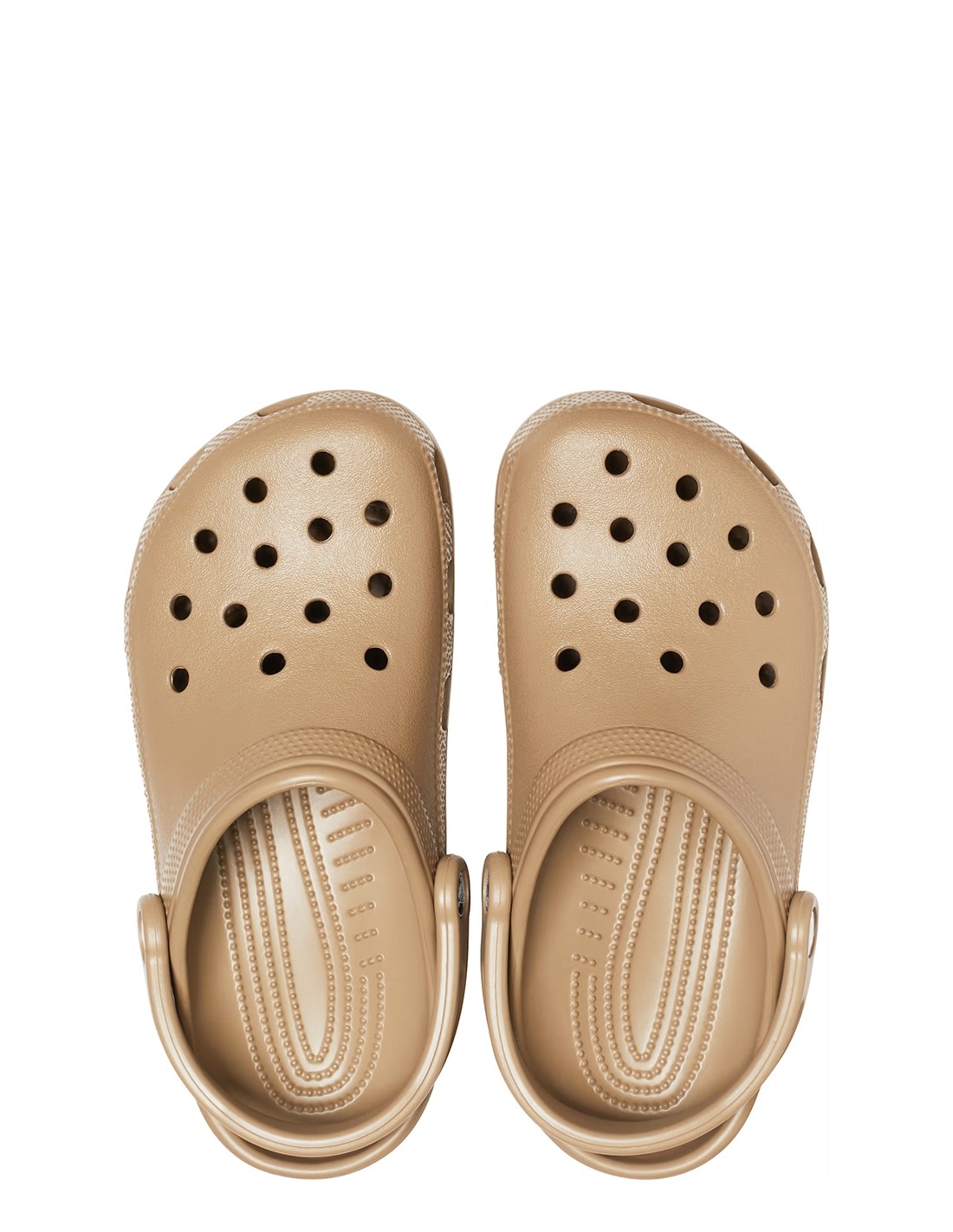 crocs sabots mixte classic clog marron