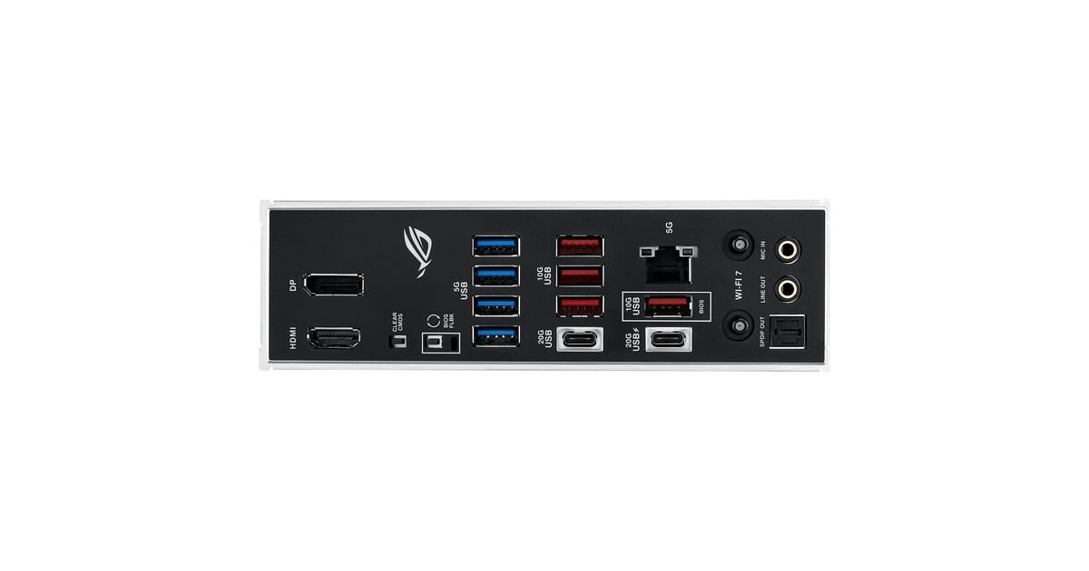 ASUSROG STRIX Z890-H GAMING WIFI socket 1851 moederbord  (Zwart, RAID, 5 Gb-LAN, Wi-Fi, BT, Sound, ATX)