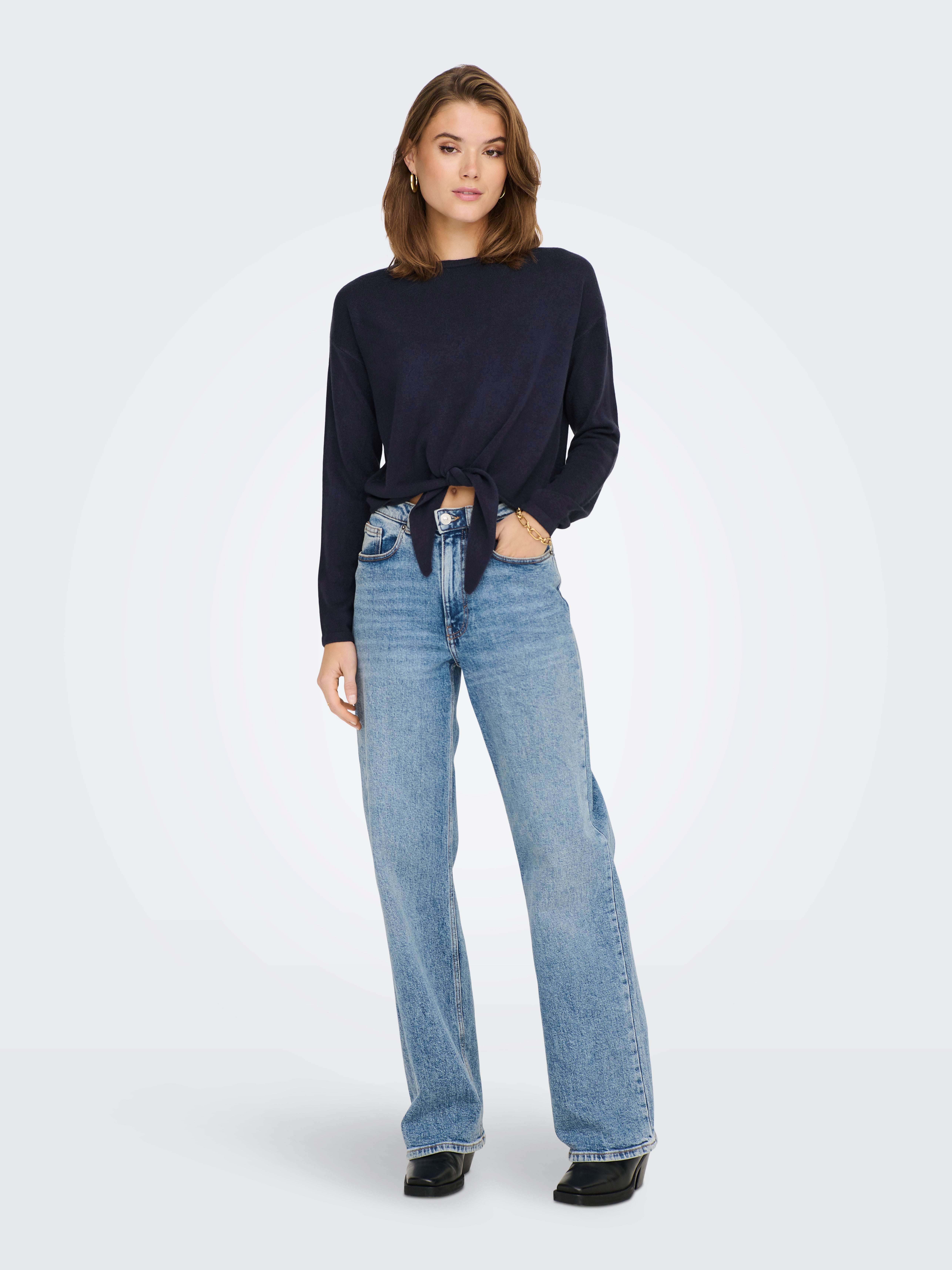ONLAMALIA Strickpullover Night Sky