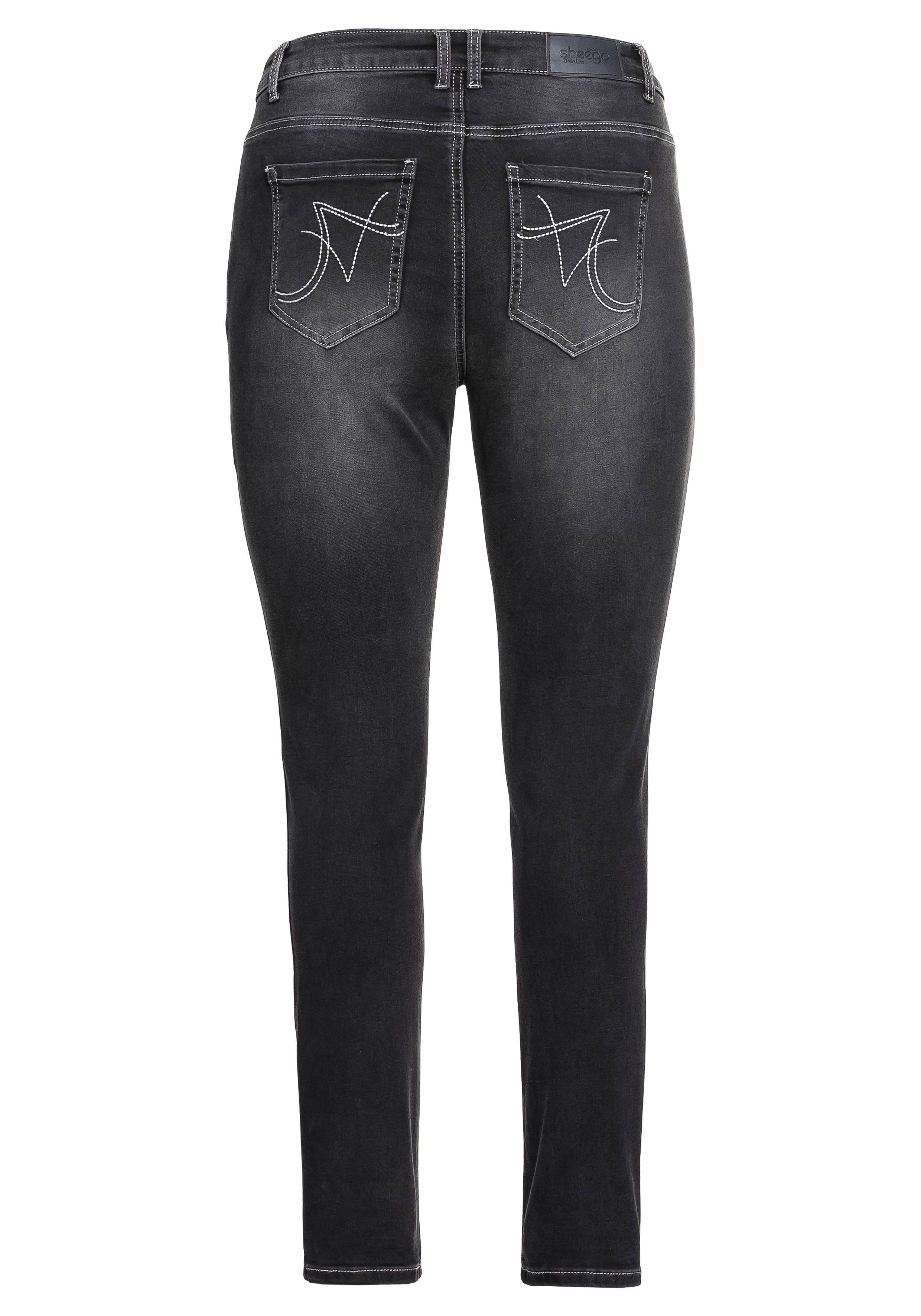Skinny Power-Stretch-Jeans in 5-Pocket-Form