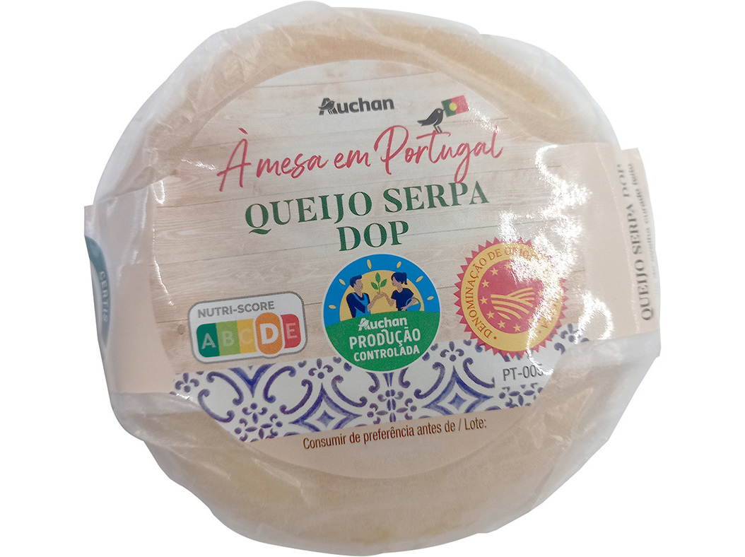 QUEIJO SERPA DOP AUCHAN À MESA EM PORTUGAL CULTIVAMOS O BOM UN