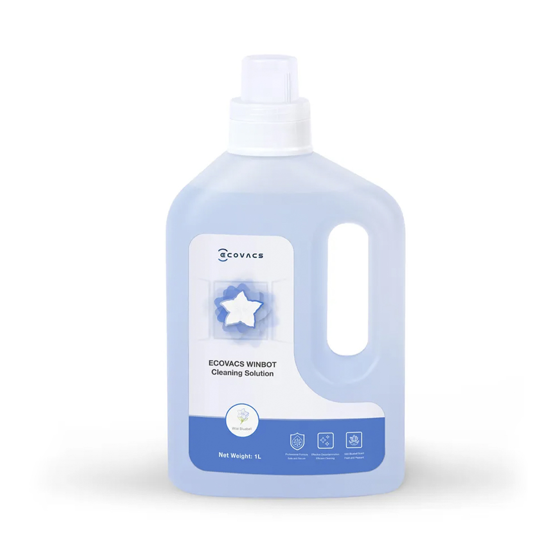 Ecovacs Reinigungslösung 1 Liter zu Winbots-Serie