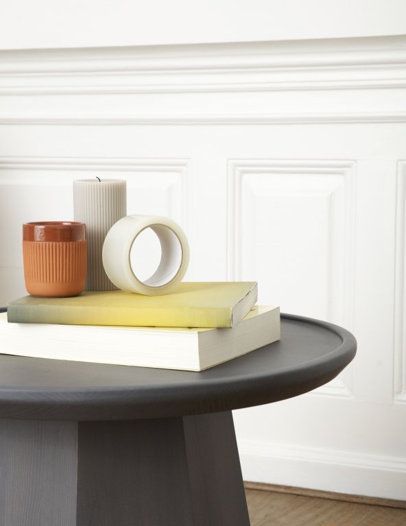 Normann Copenhagen Pine bijzettafel 65 donkergrijs