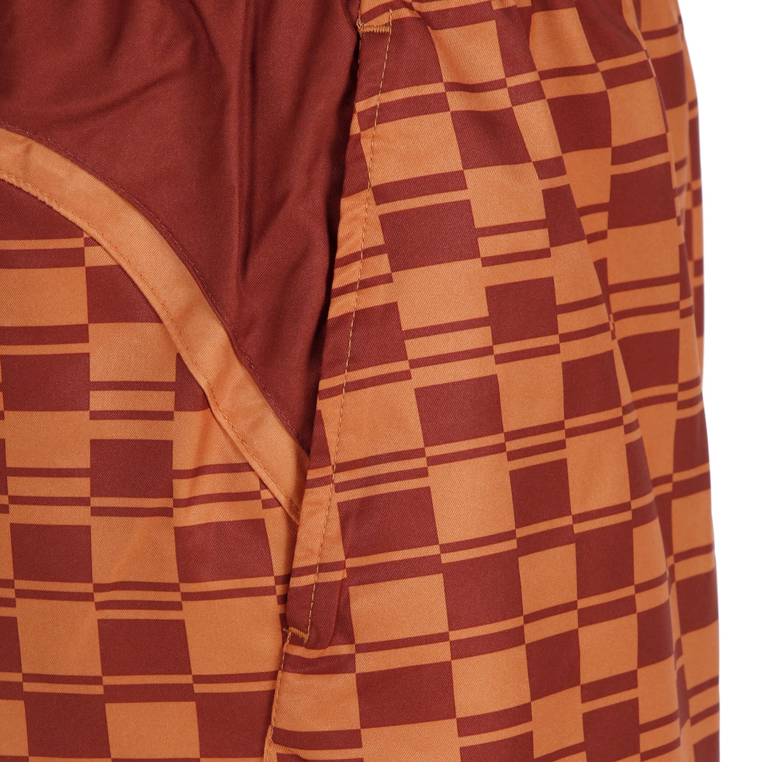 Nike Court Dri-FIT Victory High Rise 9in All Over Print Shorts Hommes - Marron