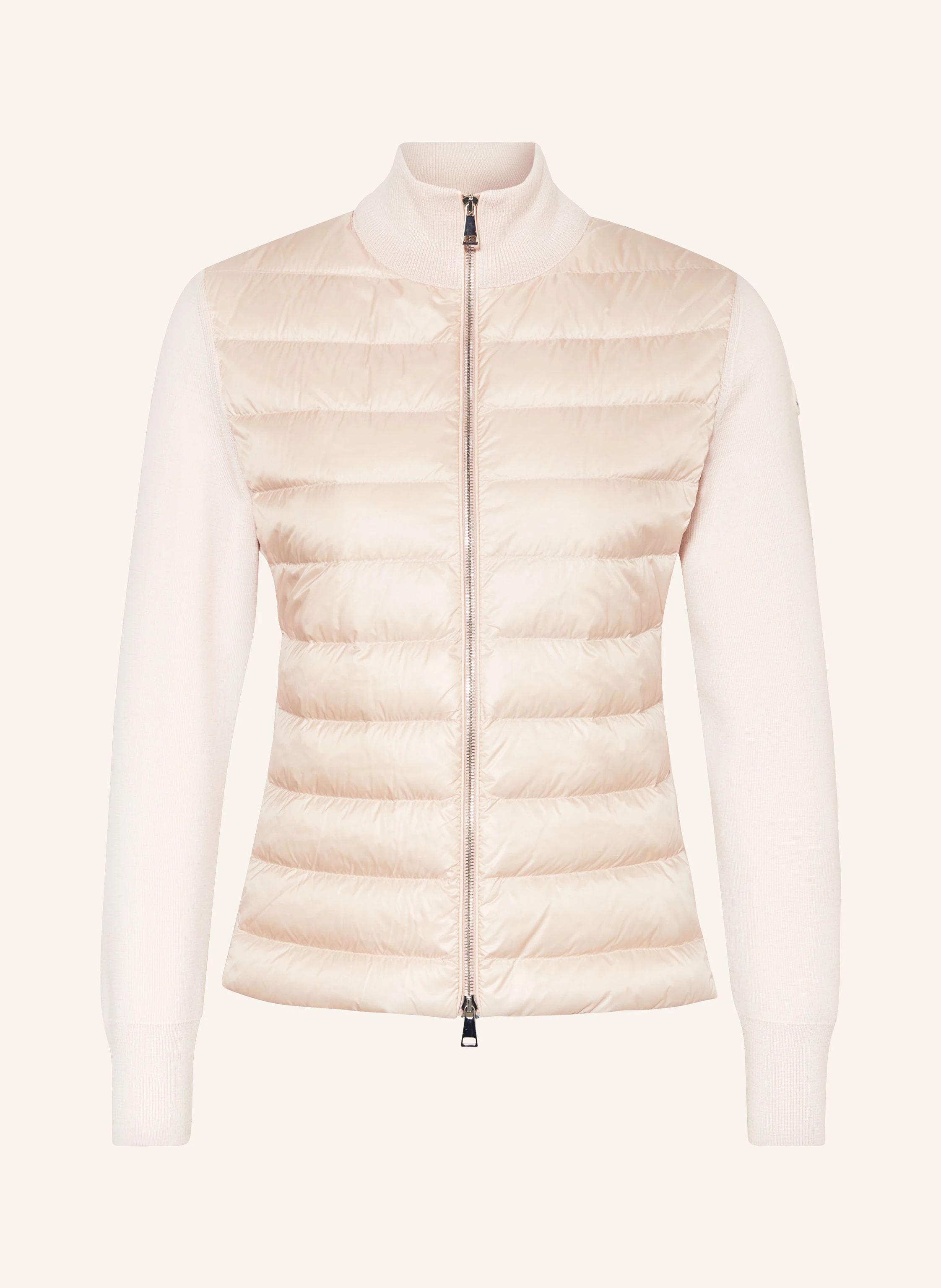 MONCLER Daunenjacke im Materialmix