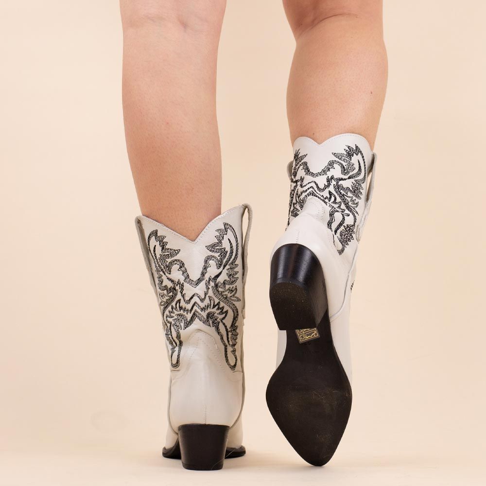 DWRS laarsjes 261280 Brady offwhite