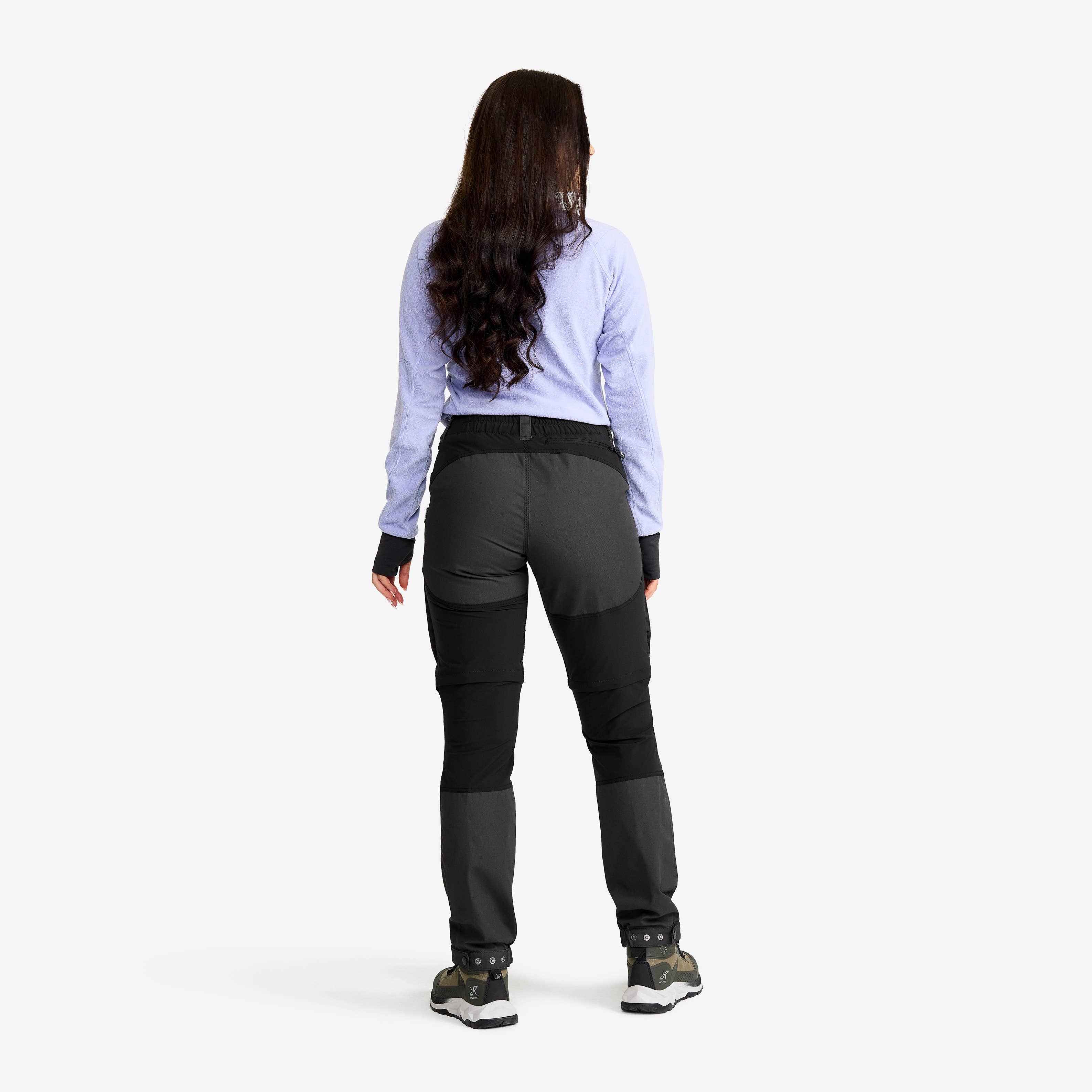 RVRC GP Pro Zip-off Pants Dame Jetblack
