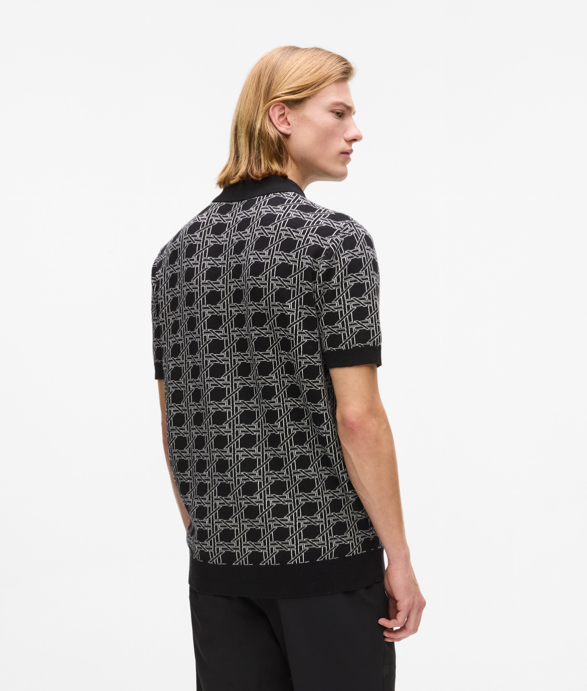 Gebreid poloshirt