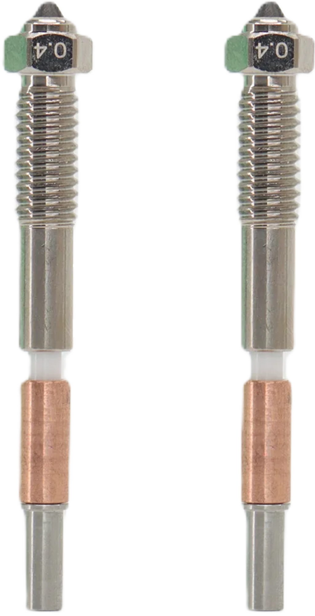 QIDI Tech  Bimetal Düse für Plus4 2er-Set, 0,4 mm    Langlebige Düse für Qidi Tech Plus4