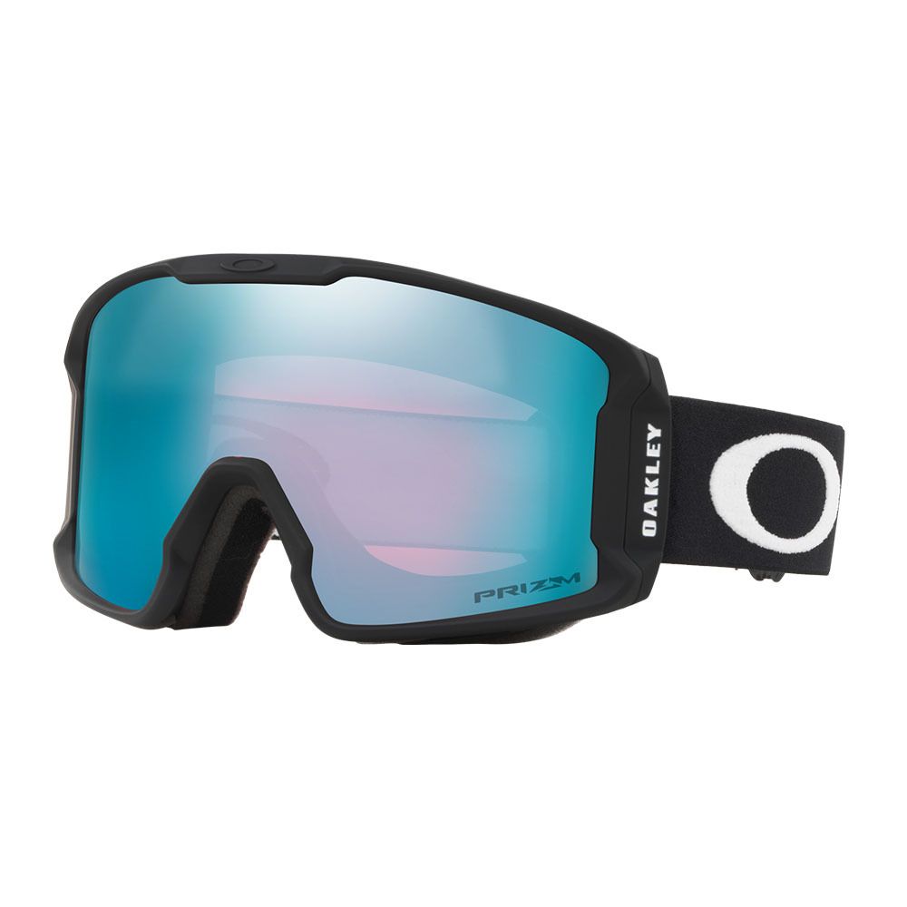 Oakley LINE MINER M - Masque ski matte black/prizm snow sapphire iridium