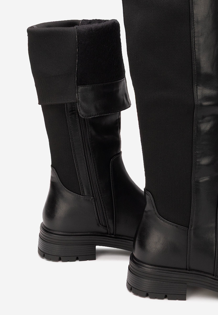 Bottes femme noires Belora