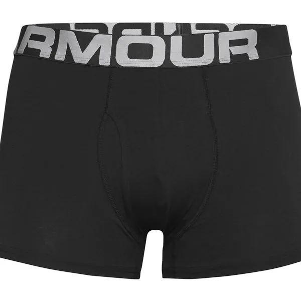 Under Armour -  Under Armour Boxershorts Charged Cotton 7.5 cm 3er Pack schwarz