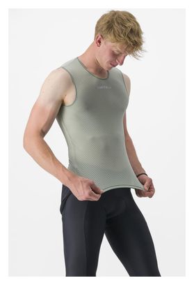 Maillot De Corps Sans Manches Castelli Pro Mesh 2.0 Vert