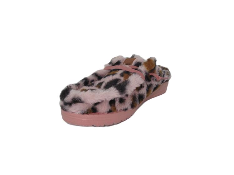 Hey Dude Wendy Slipper Leopard Roze
