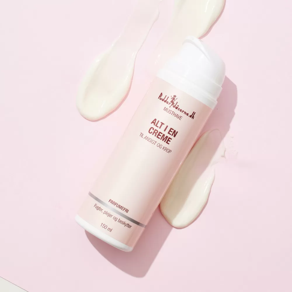 Pudderdåserne Alt i en Creme - 150 ml.