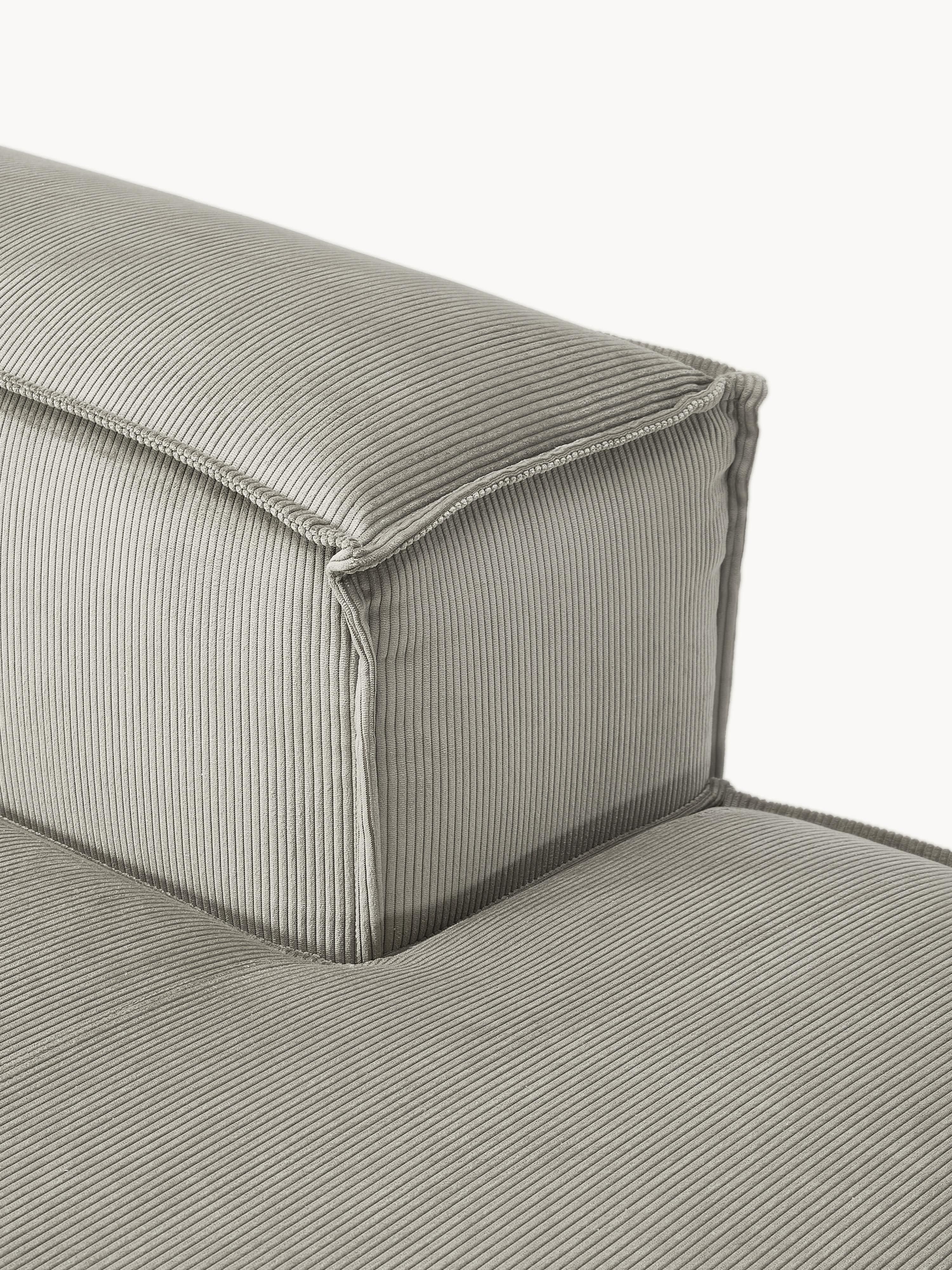 Chaise longue module Lennon van corduroy