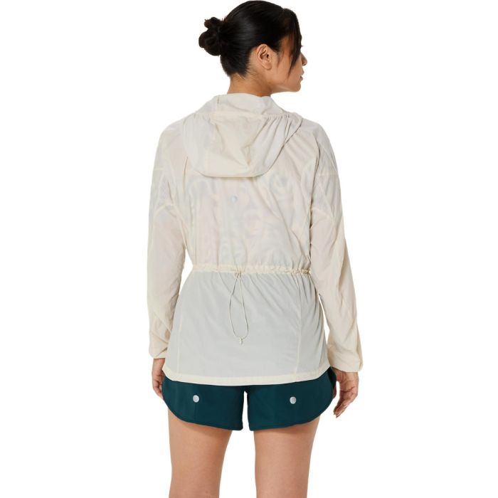 Asics Dame Jakker Road Packable Jacket Hvid