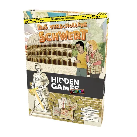 Pegasus Spiele Hidden Games Tatort: Das verschollene Schwert (Junior)